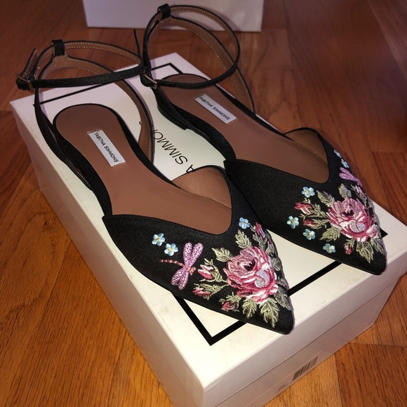 Tabitha Simmons Shoes - Tabitha Simmons Vera Embroidered Flat